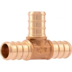 Top 10 😀 SharkBite 1/2 in. Barb X 1/2 in. D Barb Brass Tee 😀