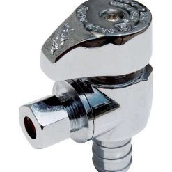 Flash Sale 🤩 SharkBite 1/2 in. PEX Barb X 3/8 in. Brass Angle Stop Valve 👏
