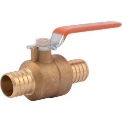 Outlet ❤️ SharkBite 1 in. Brass Crimp Ball Valve Full Port 👍