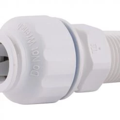 Hot Sale ⭐ SharkBite Quick Connect Push to Connect 1/2 in. CTS X 1/2 in. D NPT Male Connector ❤️