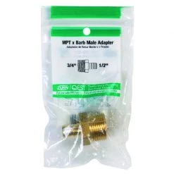Buy 🛒 SharkBite 1/2 in. Barb X 3/4 in. D MPT Brass Pex Adapter 😀