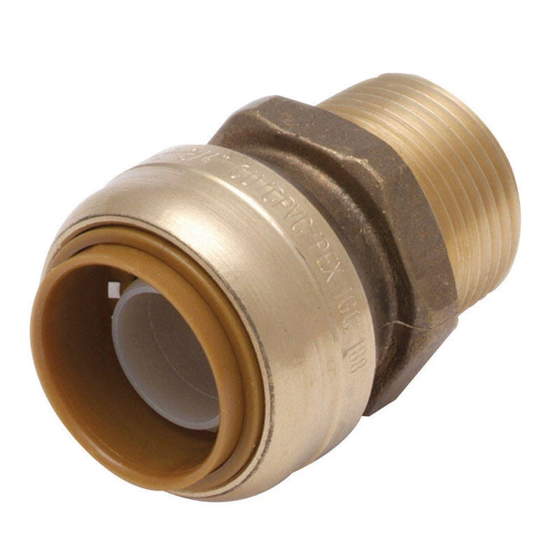 Coupon ❤️ SharkBite 1 in. Push X 1 in. D MPT Brass Connector ⌛ 1 Coupon ❤️ SharkBite 1 in. Push X 1 in. D MPT Brass Connector ⌛