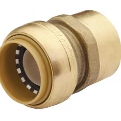 Discount 🔥 SharkBite 1/2 in. Push X 1/2 in. D FPT Brass Connector 🎉