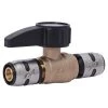Best Sale 🛒 SharkBite EvoPEX 1/2 in. Push X 1/2 in. D Push Brass Ball Valve 👏