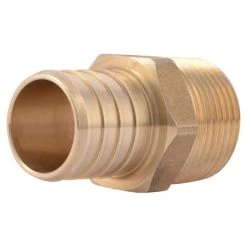 Top 10 🌟 SharkBite 1 in. PEX Barb X 3/4 in. D MNPT Brass Male Adapter 🔥
