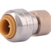 Brand new 🎉 SharkBite 1/4 in. PTC X 3/8 in. Compression Brass Stop Valve Connector 🎉