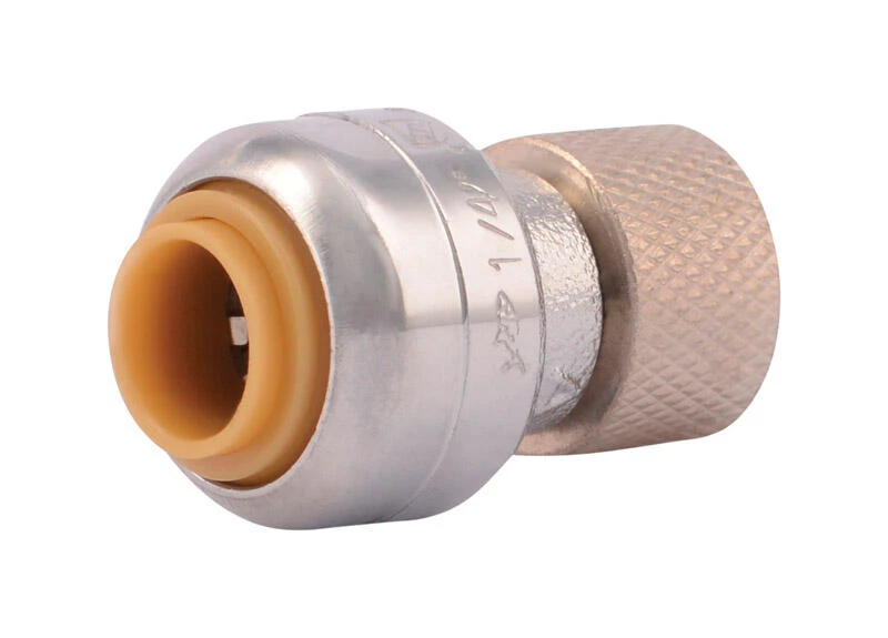 Brand new ๐ SharkBite 1/4 in. PTC X 3/8 in. Compression Brass Stop Valve Connector ๐ 1 Brand new ๐ SharkBite 1/4 in. PTC X 3/8 in. Compression Brass Stop Valve Connector ๐