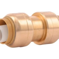 Cheap 👍 SharkBite Push to Connect 1/2 in. Push X 1/2 in. D Push Brass Coupling 👏