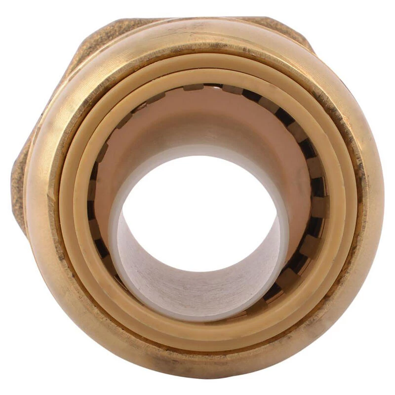 Discount ๐ฅ SharkBite Push to Connect 3/4 in. Push X 1 in. D Male Brass Adapter ๐ 2 Discount ๐ฅ SharkBite Push to Connect 3/4 in. Push X 1 in. D Male Brass Adapter ๐ - Image 2