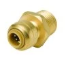 Discount 👏 SharkBite 1/4 in. Push X 1/2 in. D MPT Brass Connector ⭐