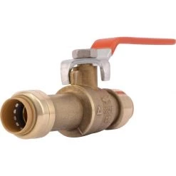 Best deal 🎁 SharkBite 1/2 in. Brass Push Fit Slip Ball Valve Full Port 🧨