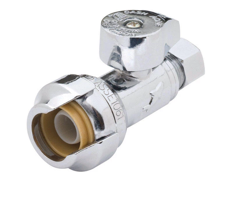 Best deal ⭐ SharkBite 1/2 in. PTC X 3/8 in. Compression Brass Straight Stop Valve 🎉 1 Best deal ⭐ SharkBite 1/2 in. PTC X 3/8 in. Compression Brass Straight Stop Valve 🎉