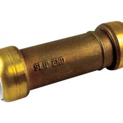 Budget 🛒 SharkBite Push to Connect 3/4 in. IPS X 3/4 in. D IPS Brass Coupling 😀