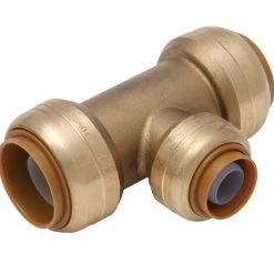 Best Pirce 😀 SharkBite 3/4 in. Push X 3/4 in. D Push Brass Reducing Tee 😍