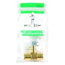 Cheapest 🔔 SharkBite 1/2 in. Barb X 3/4 in. D Barb Copper Reducing Tee ✔️