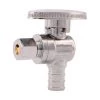 New ⌛ SharkBite 1/2 in. PEX Barb Compression Brass Quarter Turn Angle Stop Valve 🎁