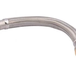 Wholesale ❤️ SharkBite 1/2 in. Push Fit X 3/4 in. D FIP 12 in. Stainless Steel Water Heater Supply Connector 👏