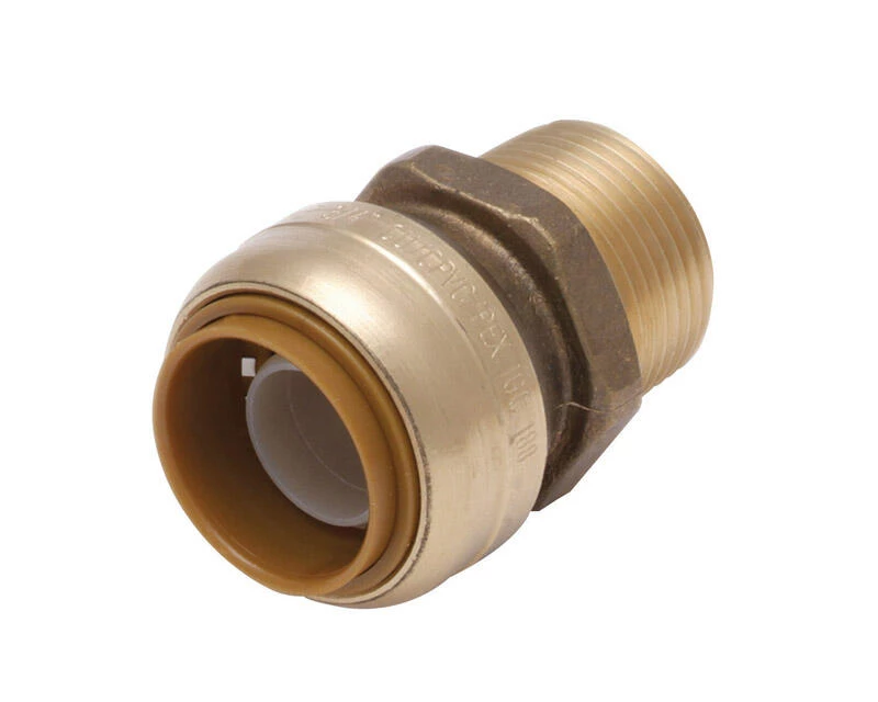Outlet 😀 SharkBite 1/2 in. Push X 1/2 in. D MPT Brass Connector 😍 1 Outlet 😀 SharkBite 1/2 in. Push X 1/2 in. D MPT Brass Connector 😍