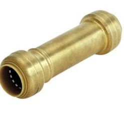 Flash Sale 🤩 SharkBite 1/2 in. Push X 1/2 in. D Push Brass Slip Coupling 🔥