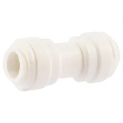 Flash Sale ⌛ SharkBite Push to Connect 3/8 in. PTC X 3/8 in. D PTC Polypropylene Coupling ⌛