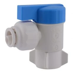 Coupon ⌛ SharkBite Quick Connect 1/2 in. FPT X 1/2 in. FPT Plastic Angle Stop Valve 🤩