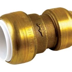 Promo ✨ SharkBite Push to Connect 3/4 in. IPS X 3/4 in. D CTS Brass Coupling 👏