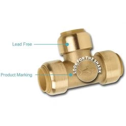 Flash Sale 🔥 SharkBite 1/2 in. Push Fit X 3/4 in. D GHT Brass Washing Machine Outlet Box 🔔 -SharkBite Sales Store ad51e3ac f25c 4f39 afa8 6b8b1859a3a1