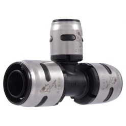 Budget 🎉 SharkBite EvoPEX 3/4 in. Push X 3/4 in. D Push Brass Reducing Tee 🎁