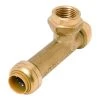 Wholesale 👏 SharkBite Push to Connect 3/4 in. PTC X 3/4 in. D PTC Brass Threaded Center Tee 🌟