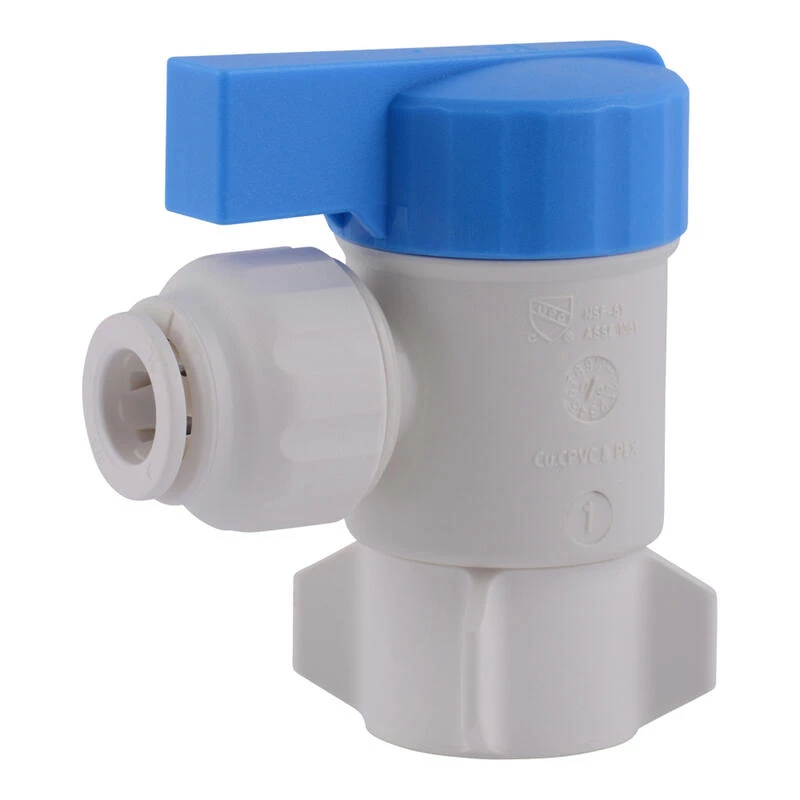 Deals ๐ SharkBite Quick Connect 1/2 in. Compression X 3/8 in. FPT Plastic Angle Stop Valve ๐ 1 Deals ๐ SharkBite Quick Connect 1/2 in. Compression X 3/8 in. FPT Plastic Angle Stop Valve ๐