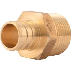 Cheapest ❤️ SharkBite 3/4 in. Barb X 3/4 in. D MPT Brass Pex Adapter ⭐