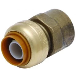 Best reviews of 🎉 SharkBite Push to Connect 3/4 in. PTC X 1/2 in. D FNPT Brass Adapter 🌟