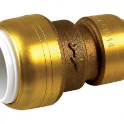 Hot Sale ✨ SharkBite Push to Connect 1/2 in. IPS X 1/2 in. D CTS Brass Coupling 🎉