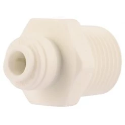 Hot Sale 😍 SharkBite Push to Connect 1/4 in. OD X 1/2 in. D MIP Polypropylene Threaded Adapter ✔️