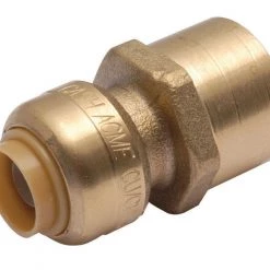 Brand new 🌟 SharkBite 1/2 in. Push X 3/4 in. D FPT Brass Reducing Connector 😀