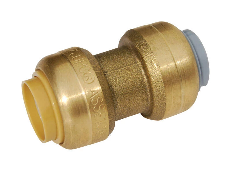 Deals 🎉 SharkBite 1/2 in. Push X 1/2 in. D Push Brass Coupling 💯 1 Deals 🎉 SharkBite 1/2 in. Push X 1/2 in. D Push Brass Coupling 💯