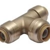Best reviews of 🤩 SharkBite Push to Connect 3/8 in. PTC X 3/8 in. D PTC Brass Reducing Tee 🧨