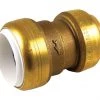 Wholesale 👏 SharkBite Push to Connect 1 in. IPS X 1 in. D CTS Brass Coupling ✔️
