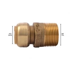 Discount ๐ฅ SharkBite Push to Connect 3/4 in. Push X 1 in. D Male Brass Adapter ๐ 5 Discount ๐ฅ SharkBite Push to Connect 3/4 in. Push X 1 in. D Male Brass Adapter ๐ -SharkBite Sales Store fd41034f a4b4 4dfd 9990 b3475e3506be